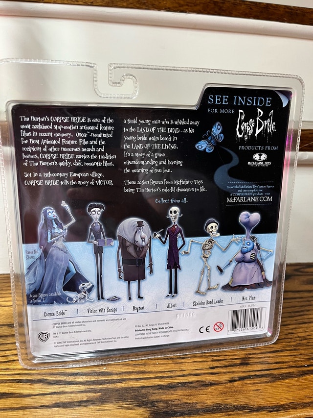 Corpse Bride Tim Burton's Mrs Plum Figure Series 2 McFarlane - photo 4