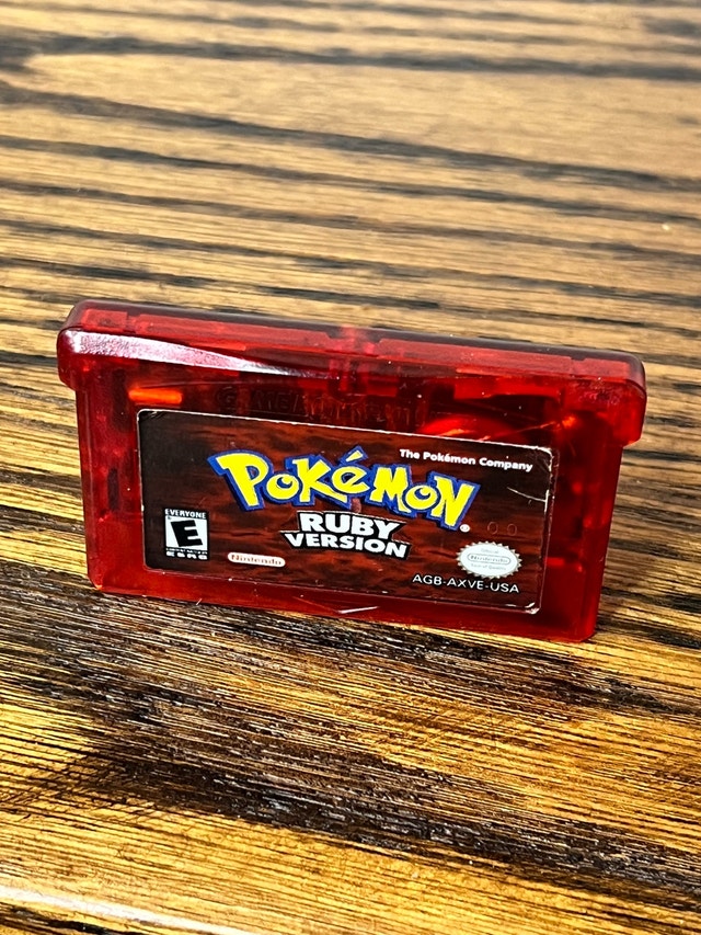 Pokemon Ruby Version GBA Gameboy Advance Nintendo Authentic