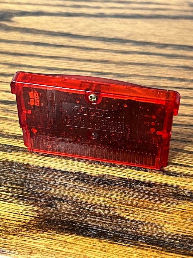 Pokemon Ruby Version GBA Gameboy Advance Nintendo Authentic - photo 2