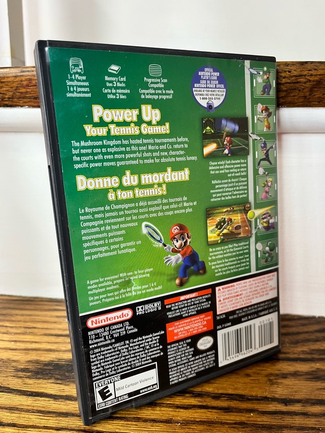 Nintendo GameCube Mario Power Tennis - photo 2