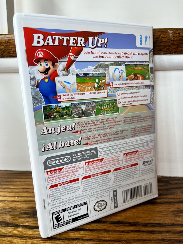 Mario Super Sluggers - Nintendo Wii - photo 2