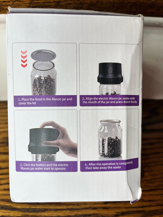 X7 Electric Vacuum Jar Sealer - photo 2