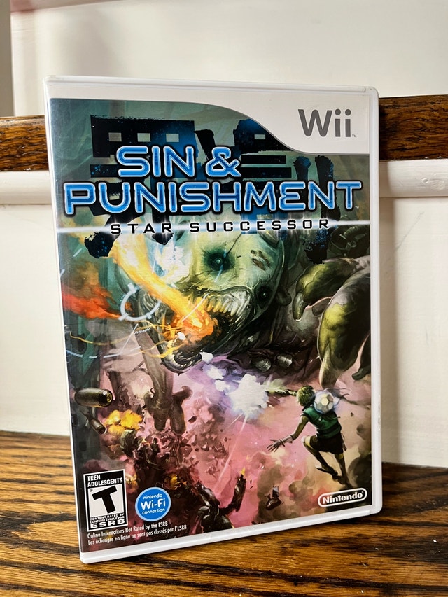 Sin and Punishment Wii Complete with manual
