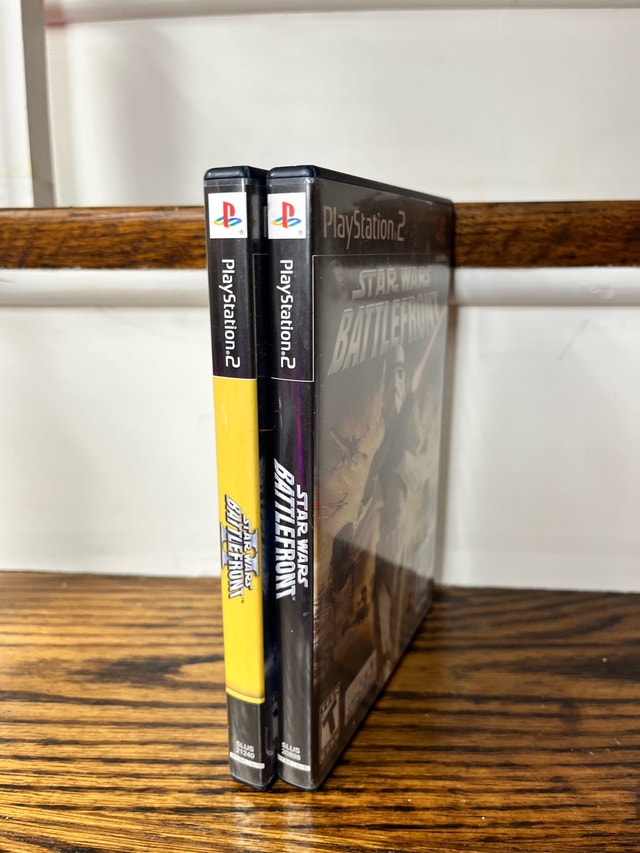 Star Wars Battlefront 1 & 2 PS2 Complete w/ Manuals - photo 2