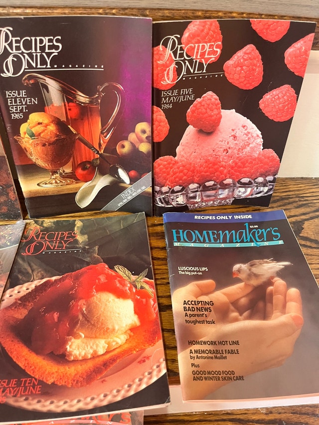 Vintage Recipe Magazines (1980s-1990s) - photo 3