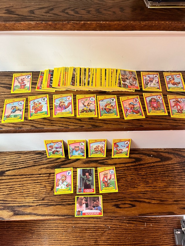 Vintage Topps Alf Bouilla Baseball Cards - photo 2