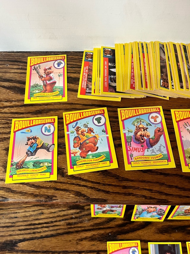 Vintage Topps Alf Bouilla Baseball Cards - photo 3