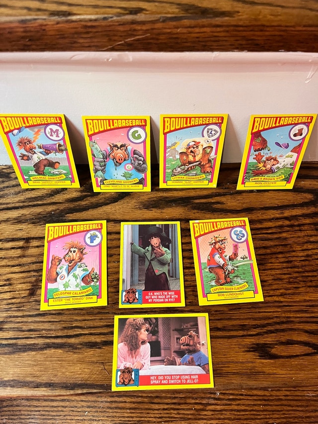 Vintage Topps Alf Bouilla Baseball Cards - photo 5