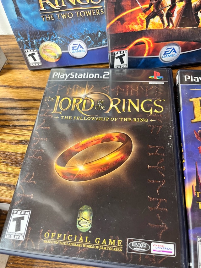Lord of the Rings PlayStation 2 Games - photo 3