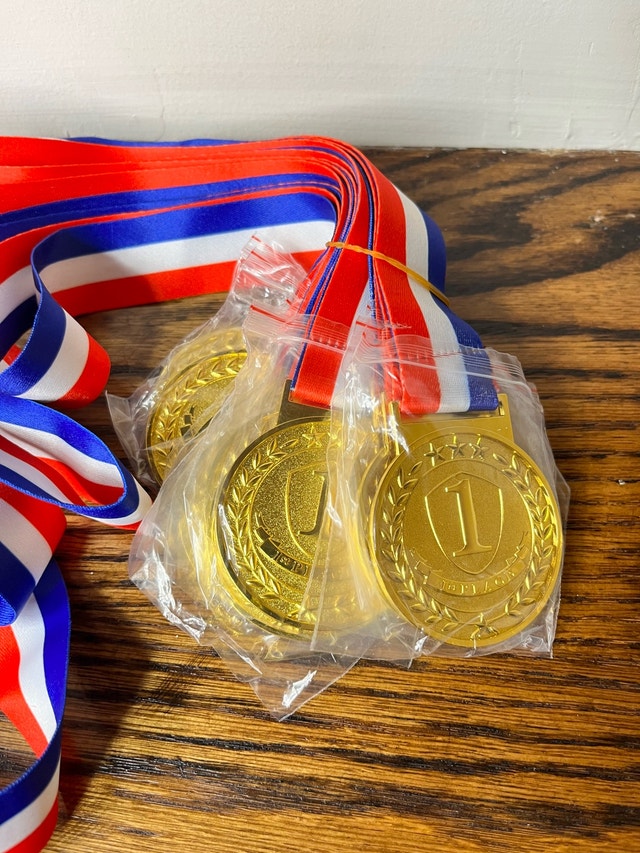 10 Kids' 1st Place Gold Medals