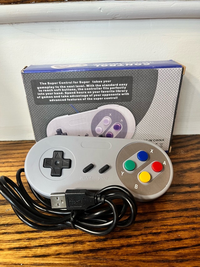 Super Nintendo Style USB Controller for PC