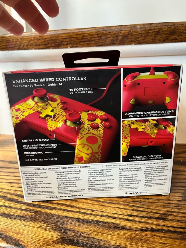 Awesome Super Mario Wired Switch Controller - photo 5