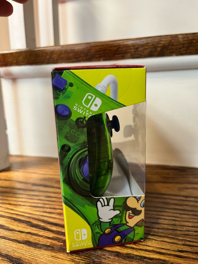 Rock Candy Luigi Wired Nintendo Switch Controller - photo 2