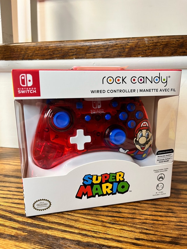 Rock Candy Nintendo Switch Wired Controller