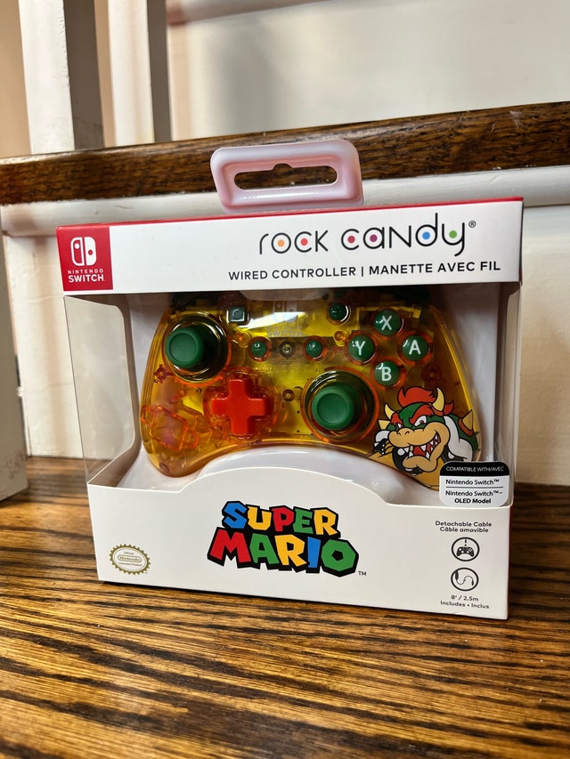 New Nintendo Switch Bowser Controller