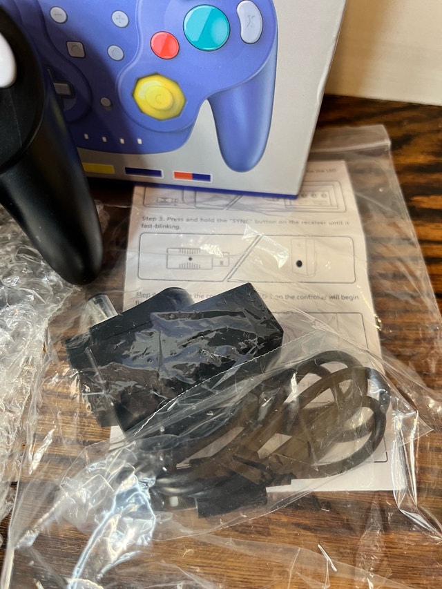 Wireless Black Nintendo GameCube Controller - photo 3