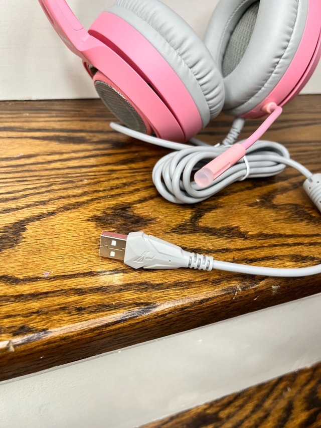 Somic USB PC Gaming Headphones - Pink - photo 4