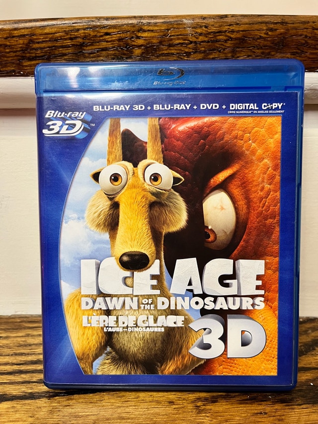 Ice Age Dawn of the Dinosaurs 3D Blu-Ray