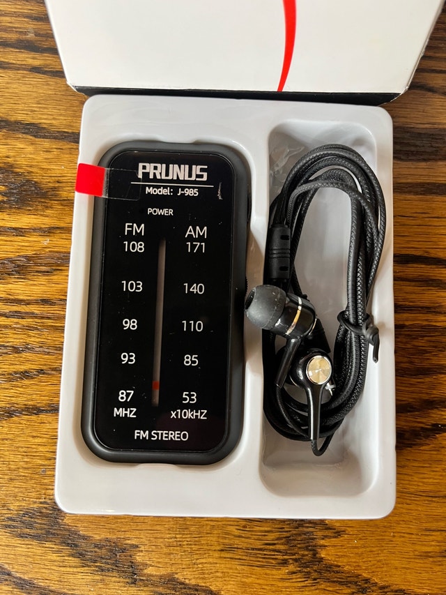 PRUNUS J-985 Radio tested works great! - photo 2