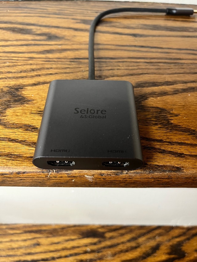 Selore&S-Global USB-C to Dual HDMI Adapter - photo 2