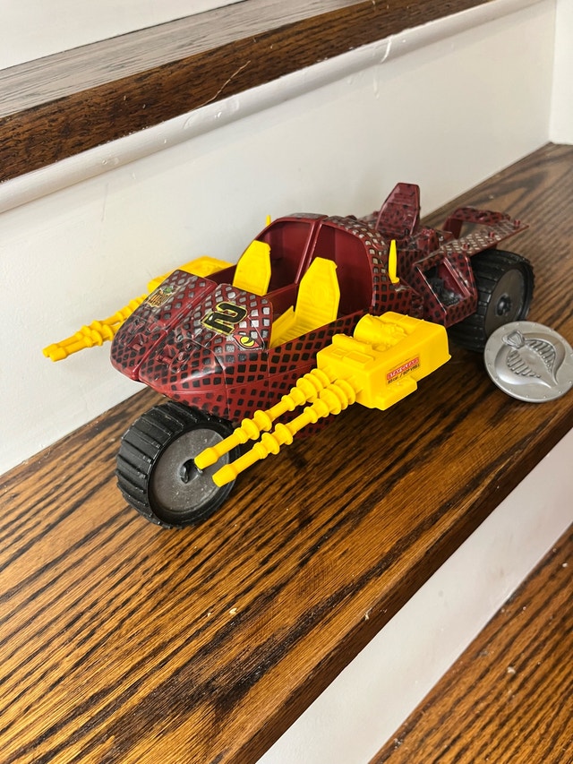 Vintage GI Joe Python Patrol Stun Vehicle 1986 Hasbro ARAH Cobra - photo 3