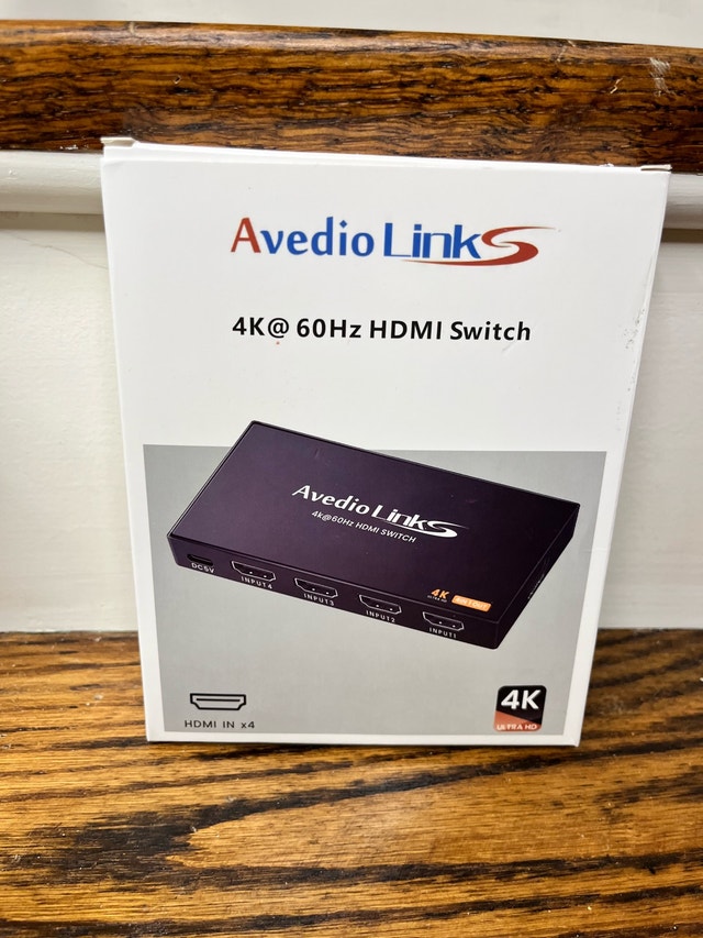 Avedio Links 4K 60 HDMI Switch 4 in 1 out
