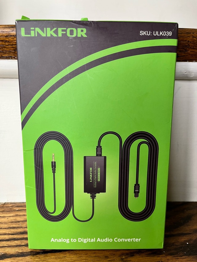 LINKFOR Analog to Digital Audio Converter