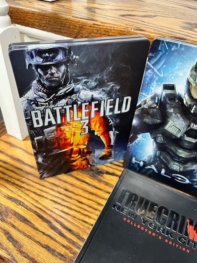Rare Xbox 360 Steelbook Lot - Halo 4 Future Shop Exclusive - photo 3