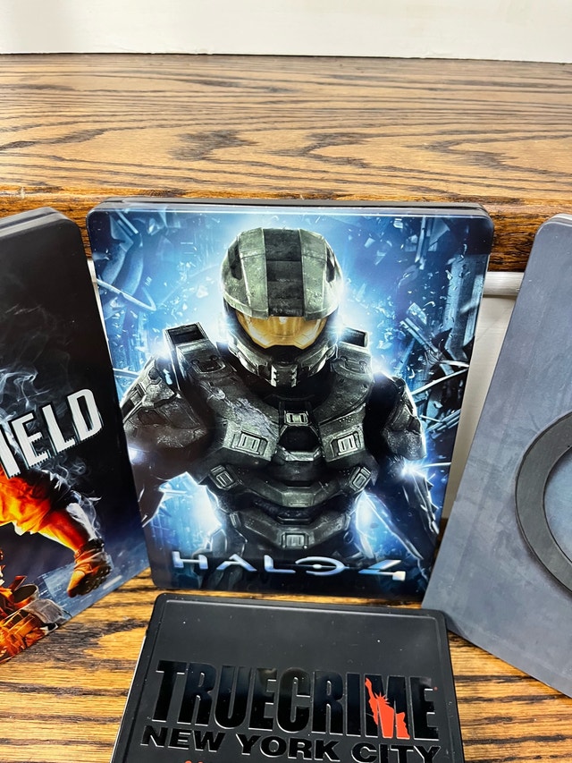 Rare Xbox 360 Steelbook Lot - Halo 4 Future Shop Exclusive - photo 4