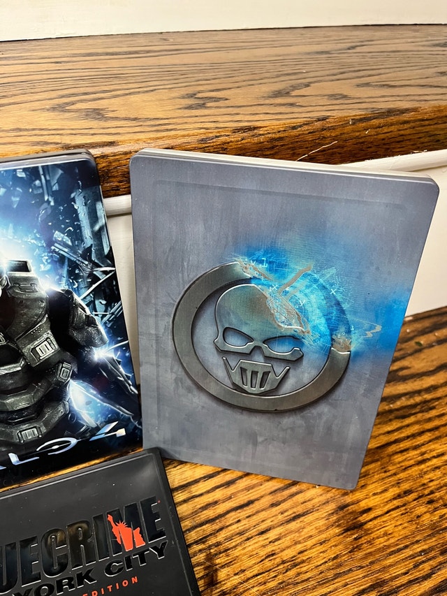 Rare Xbox 360 Steelbook Lot - Halo 4 Future Shop Exclusive - photo 5