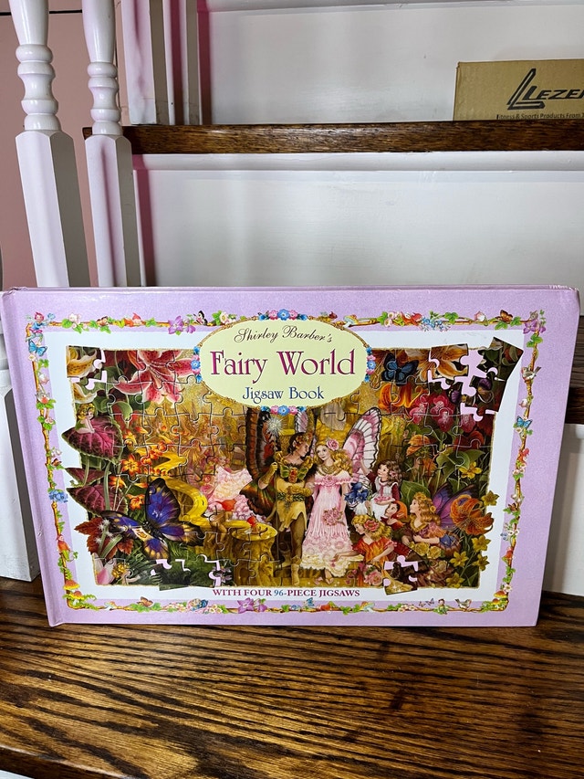 Shirley Barber Fairy World Puzzle Book