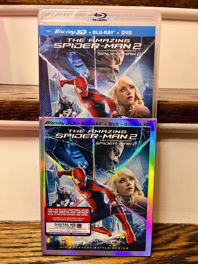 Amazing Spider-Man 2 3D Blu-ray Brand New w/ Slipcover