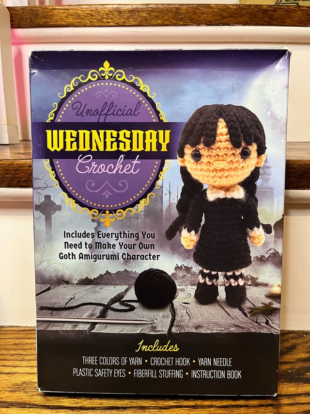 Wednesday Adam’s Crochet Kit