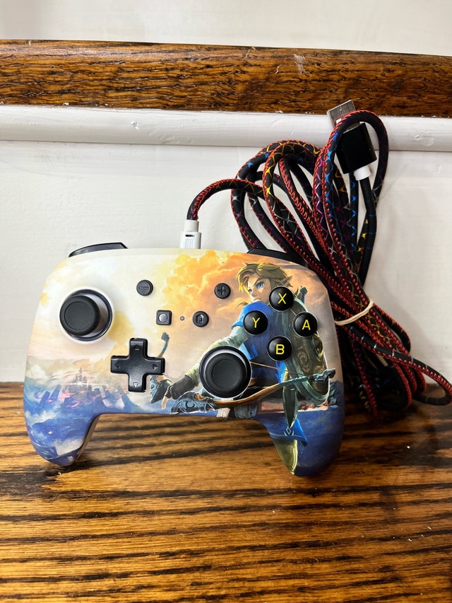 Zelda Breath of the Wild Nintendo Switch Controller