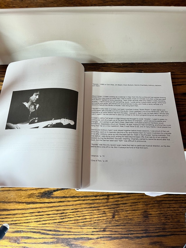 Wayne Krantz Jazz Guitar Music Book - photo 2