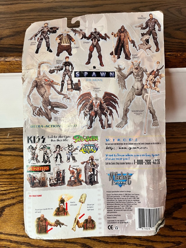 Burnt Spawn ultra-action figure McFarlane Toys - photo 2