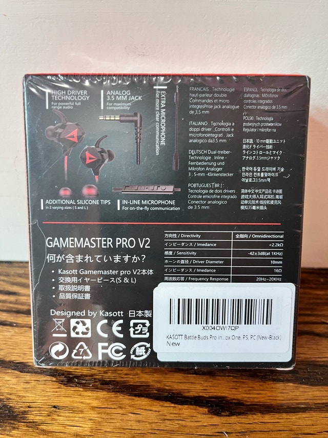 Kasott GameMaster Pro V2 Headphones w/ Mic - photo 2