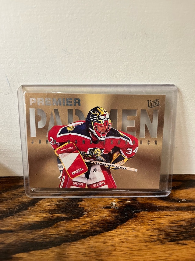 John Vanbiesbrouck Premier Padmen Hockey Card