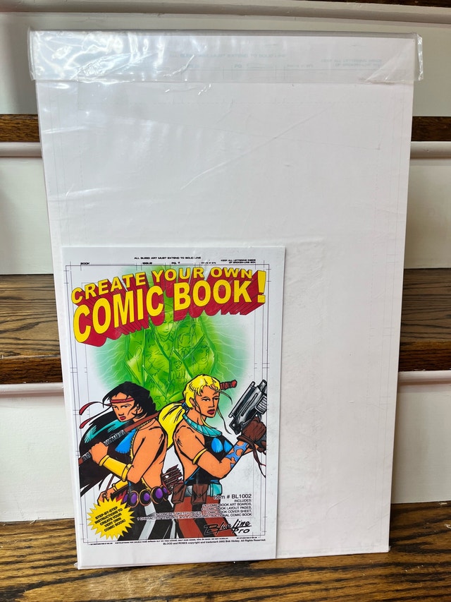 Rare Bloodline Create Your Own Comic Book - photo 2