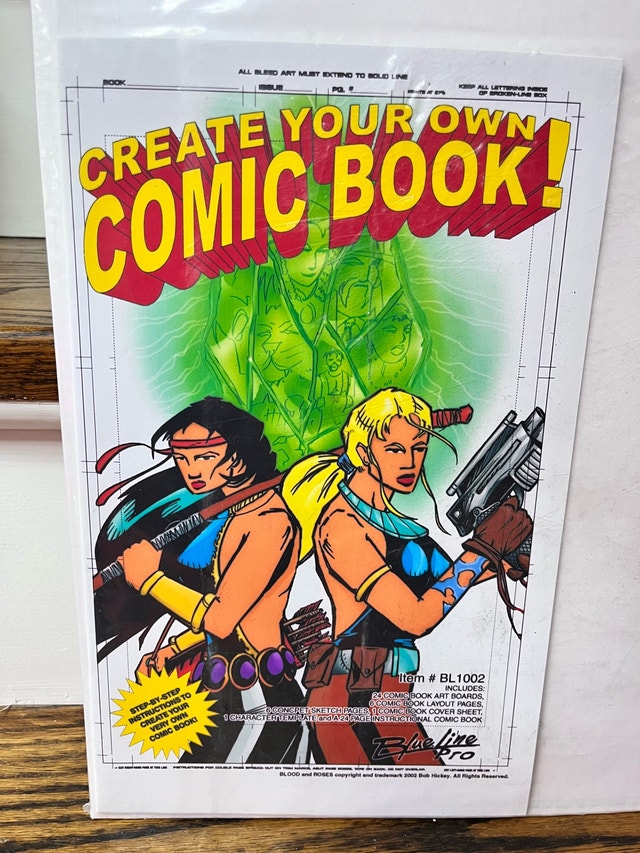 Rare Bloodline Create Your Own Comic Book - photo 3