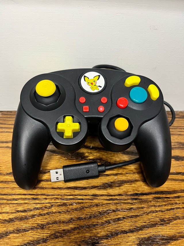 PDP Pichu GameCube Style USB Controller for Nintendo Switch - photo 2