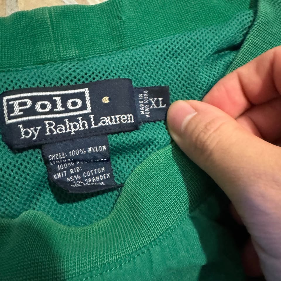 Vintage 90s Polo Ralph Lauren Golf Windbreaker Pullover | XL | G - photo 3