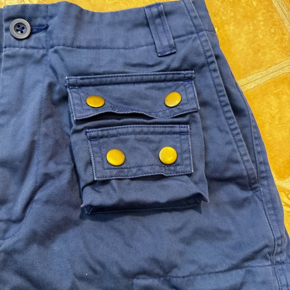 Polo Ralph Lauren Blue Cargo Shorts - 100% Cotton - photo 2