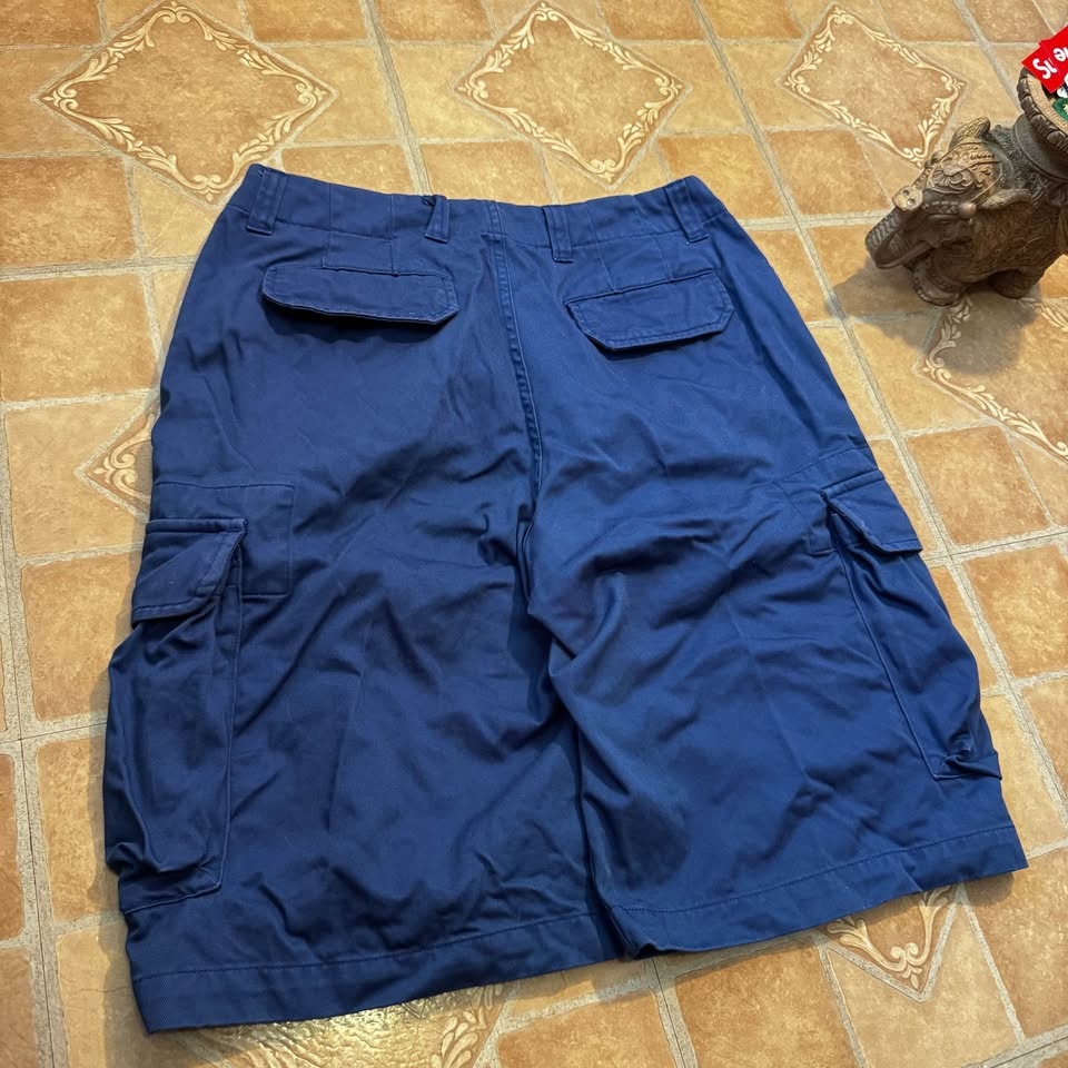 Polo Ralph Lauren Blue Cargo Shorts - 100% Cotton - photo 5