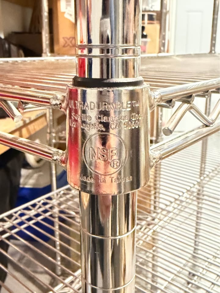 Heavy Duty Chrome Wired Shelf - photo 3