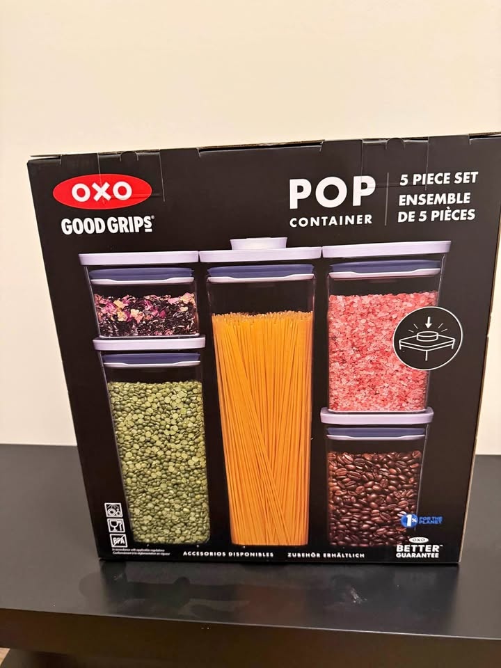 OXO Good Grips 5 Piece POP Container Set