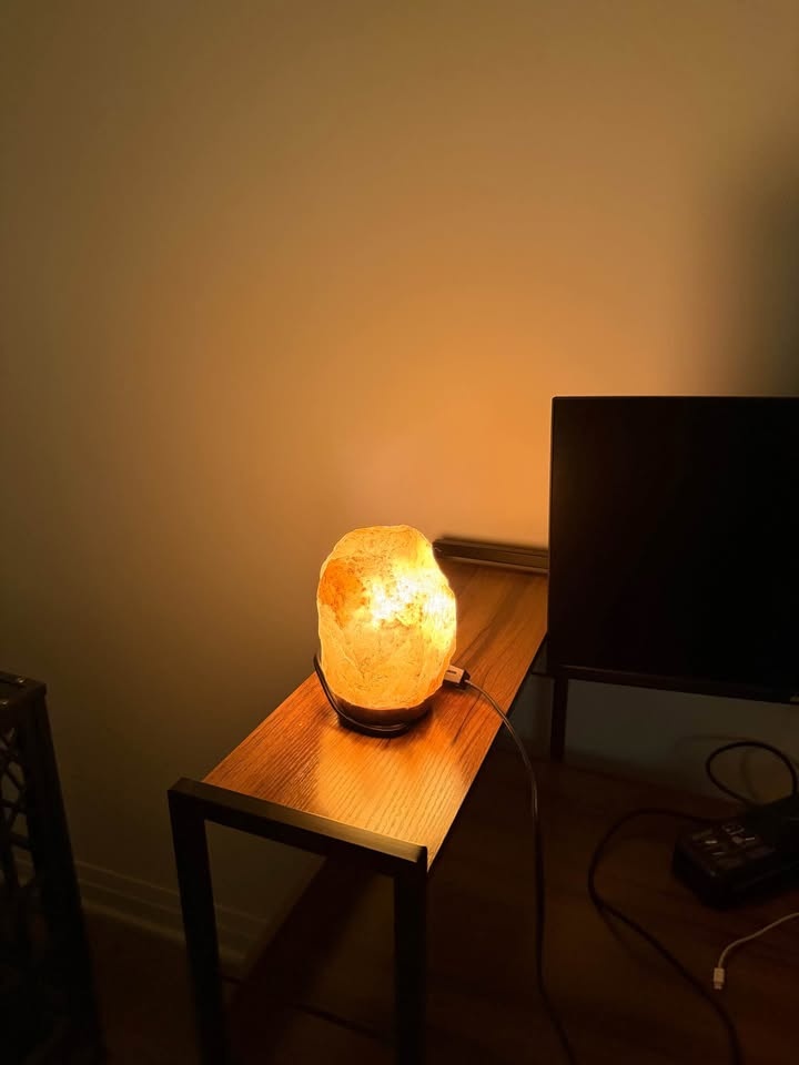 WBM Salt Lamp - USB Himalayan Salt Lamp with Touch Dimmer - photo 4