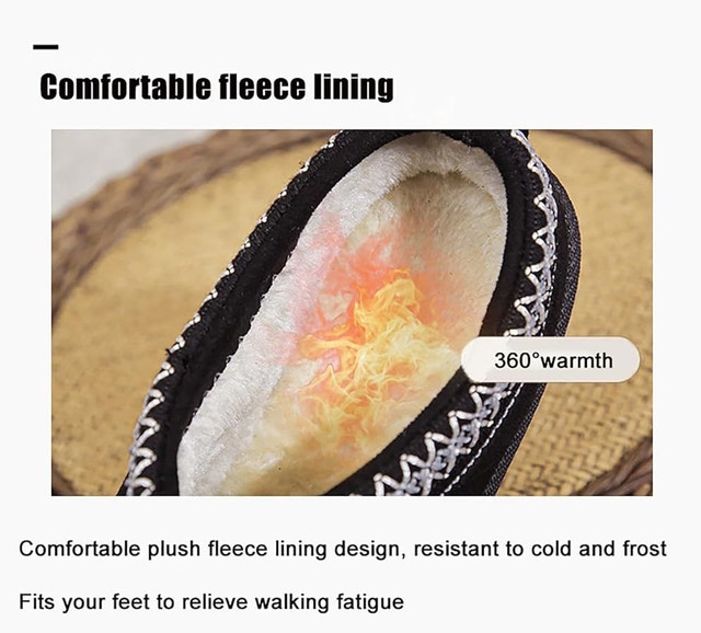 NEW Women's Warm Fur Lined Platform Mini Boots Slippers - photo 4