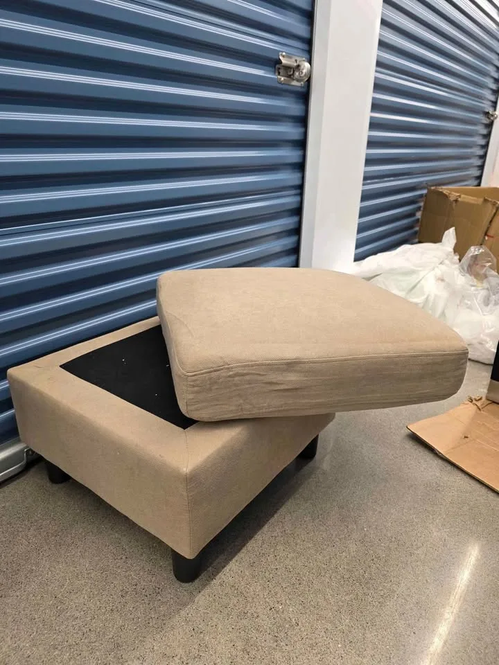 Modern Upholstered Ottoman – Brand New image indicator(3)