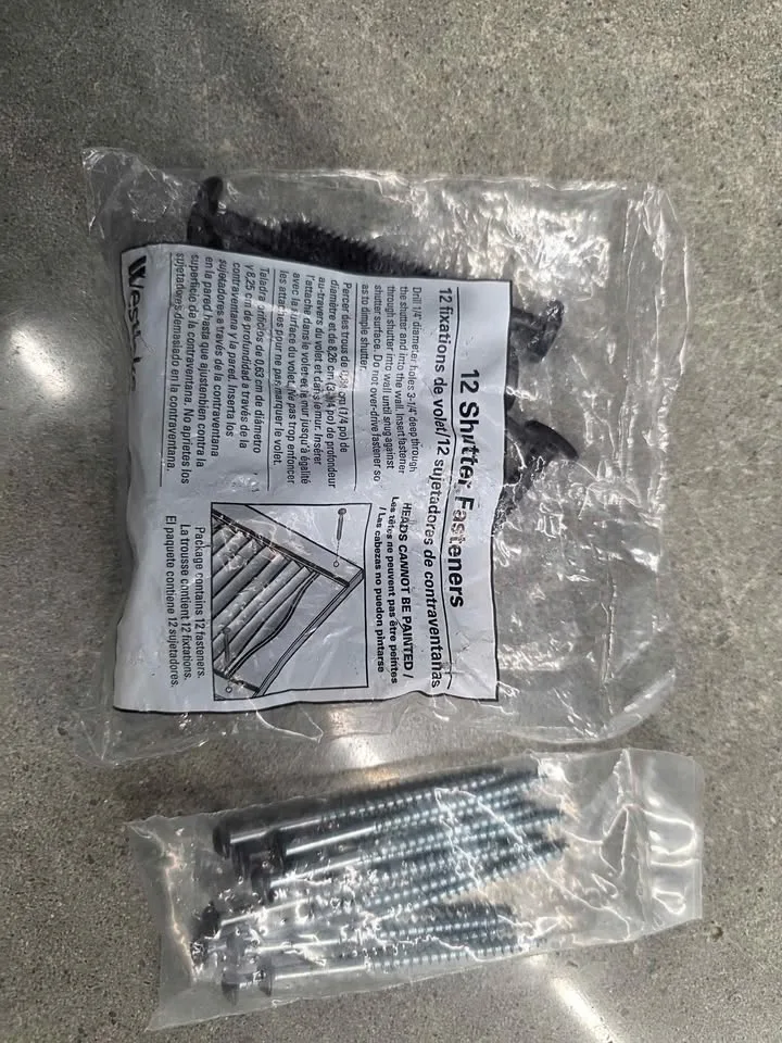 Louvered Exterior Shutters – Brand New in Box image indicator(2)